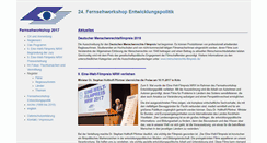 Desktop Screenshot of fernsehworkshop.de