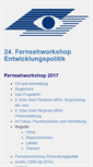 Mobile Screenshot of fernsehworkshop.de