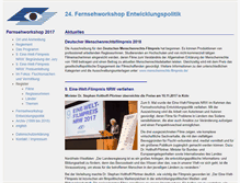 Tablet Screenshot of fernsehworkshop.de